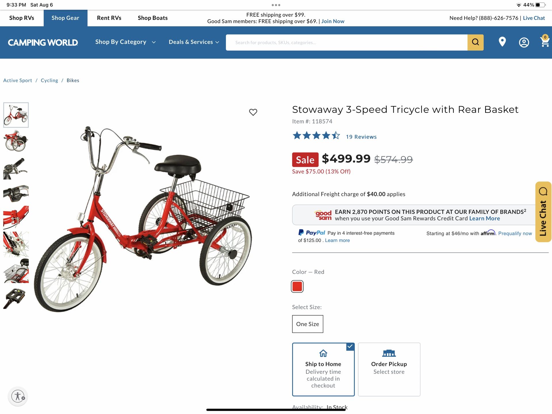 New Folding Stowaway Tricycle 