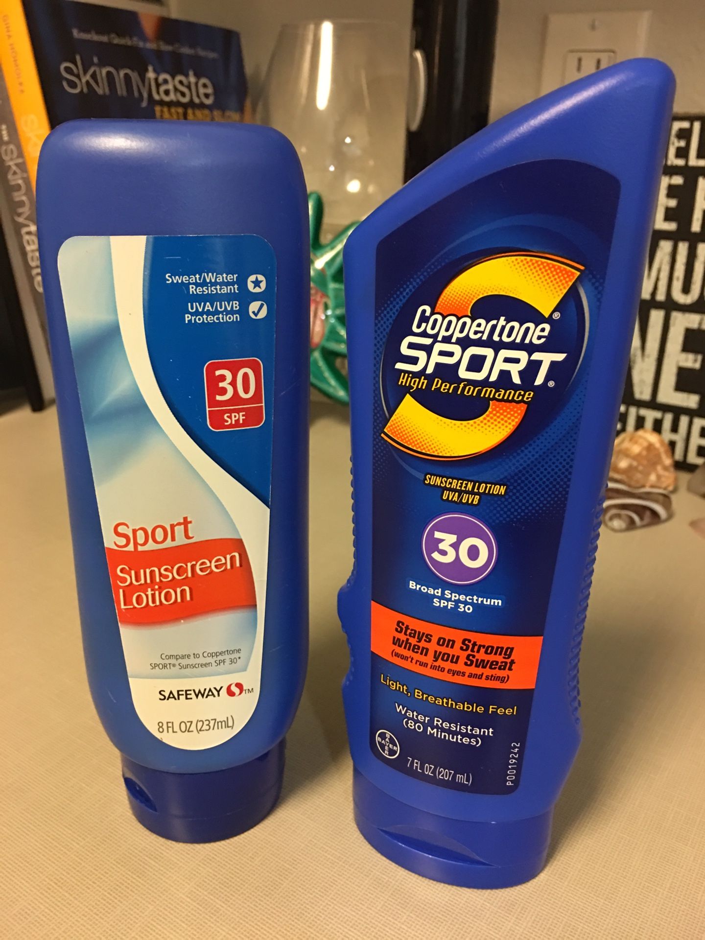 Brand New 30 SPF Sport Sunscreen - Coppertone & Safeway Brand