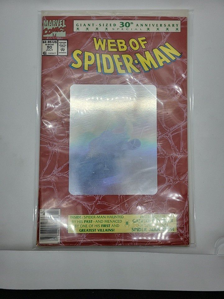 Marvel Comics Web Of Spiderman #90 Giant Sized 30th Anniversary Special Sealed