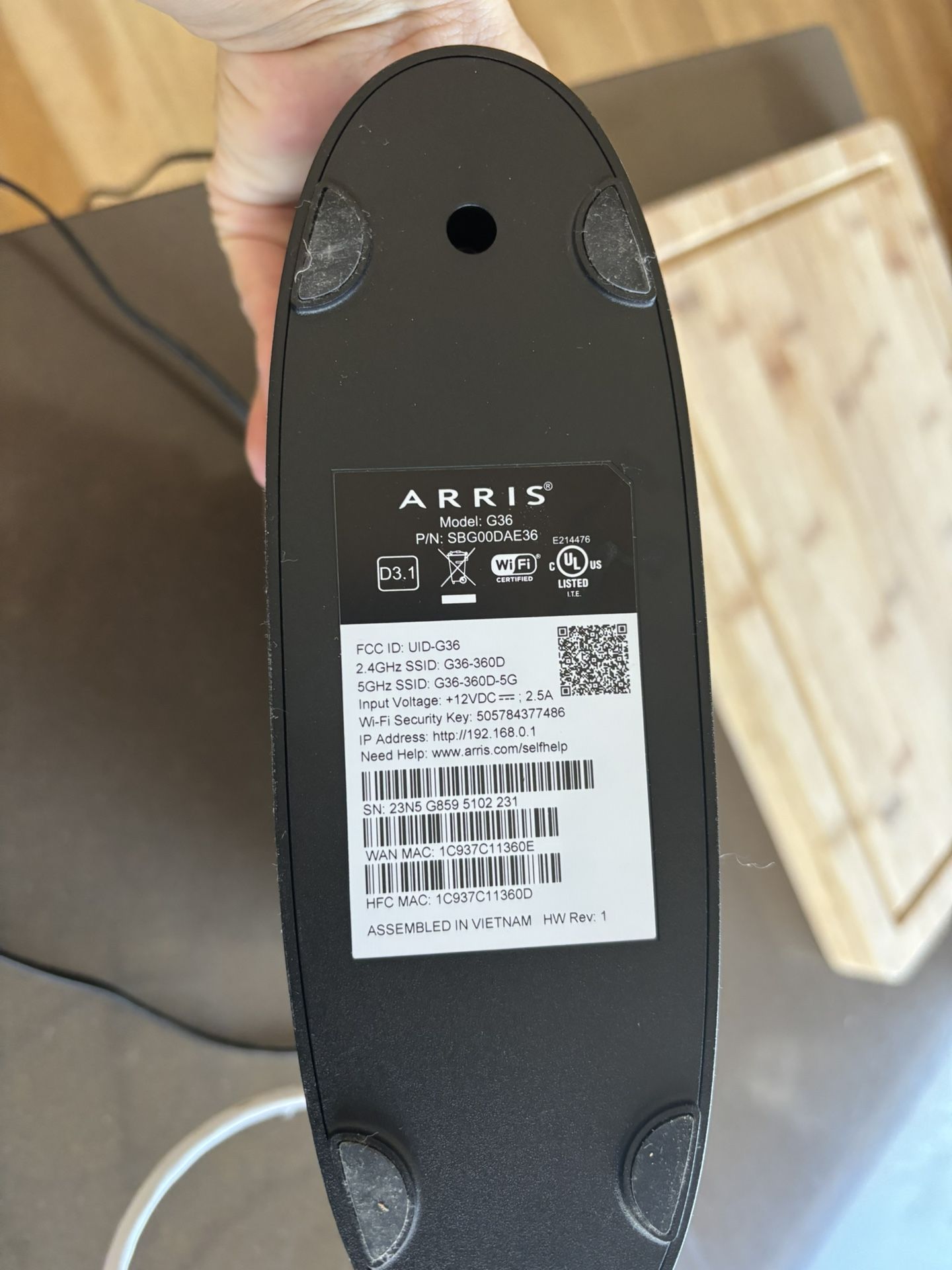 Xfinity Internet Gear