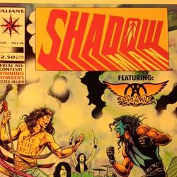 Comic Of Shadowman Featuring Aerosmith