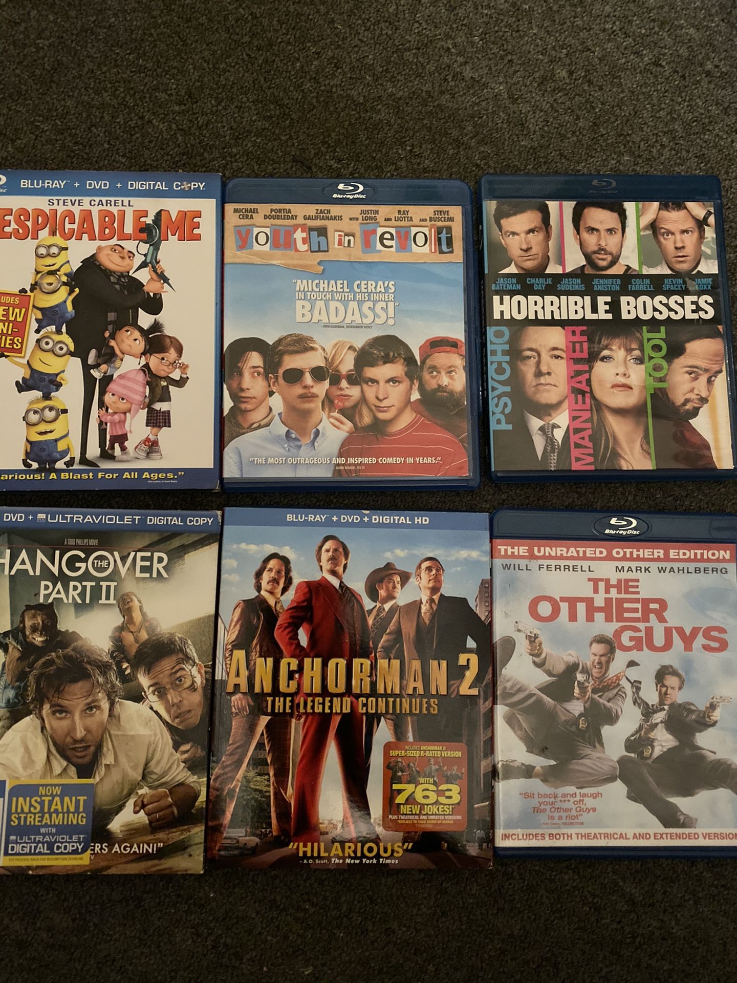 Comedy blu rays