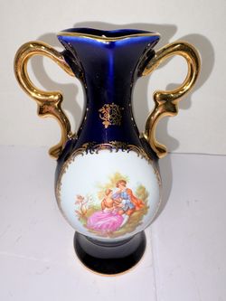 French Limoges Vase