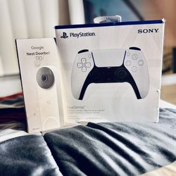 PS5 Controller w/ Google Nest Gemini Doorbell