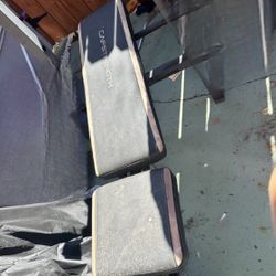 Bench and Punching Bag 