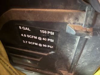 Air compressor 8 gallon electric