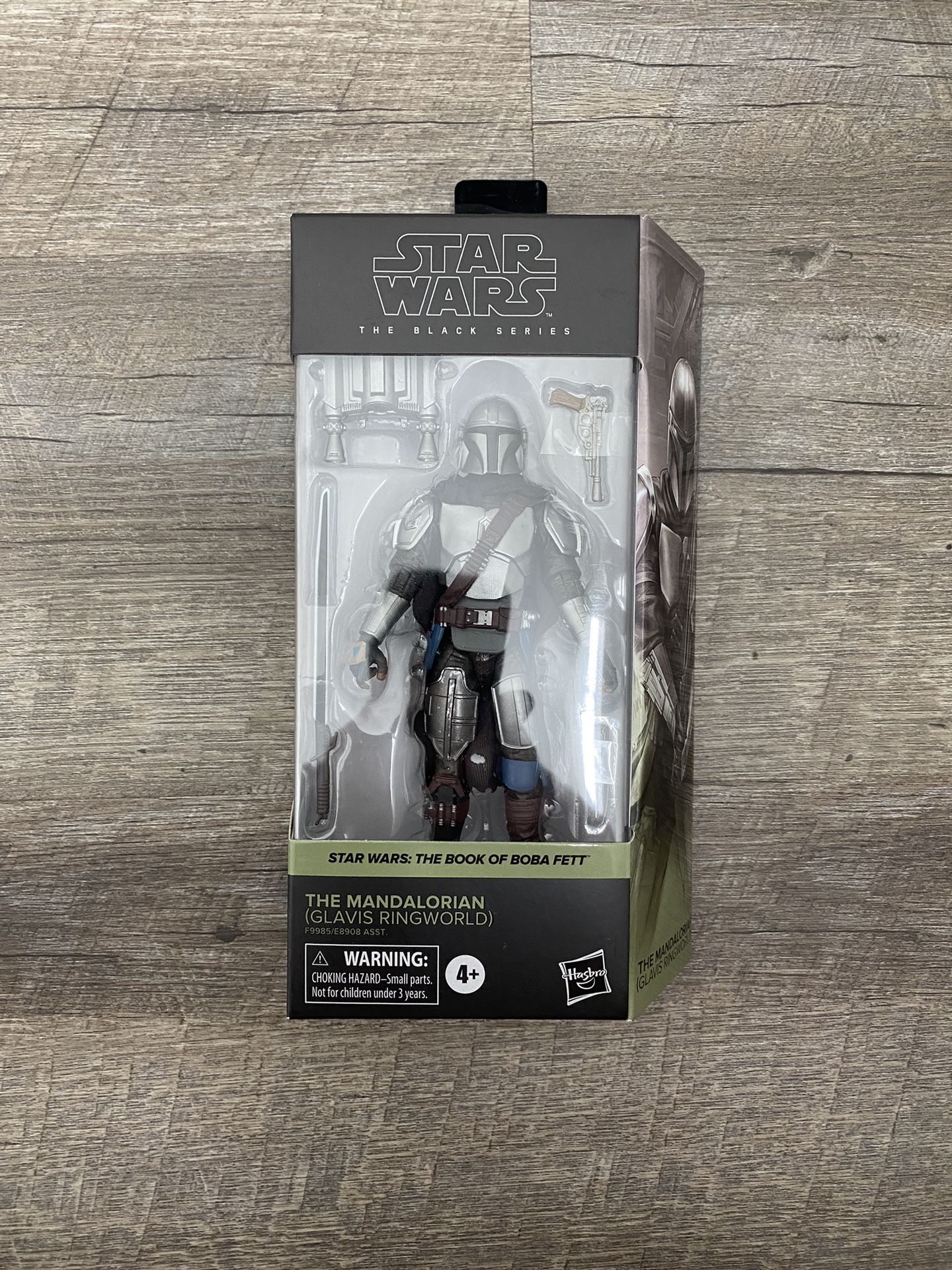 In Hand, Brand New, Never Opened Star Wars The Black Series The Mandalorian (Glavis Ringworld) 6-Inch Action Figure