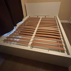 White Queen Size Bed Frame 