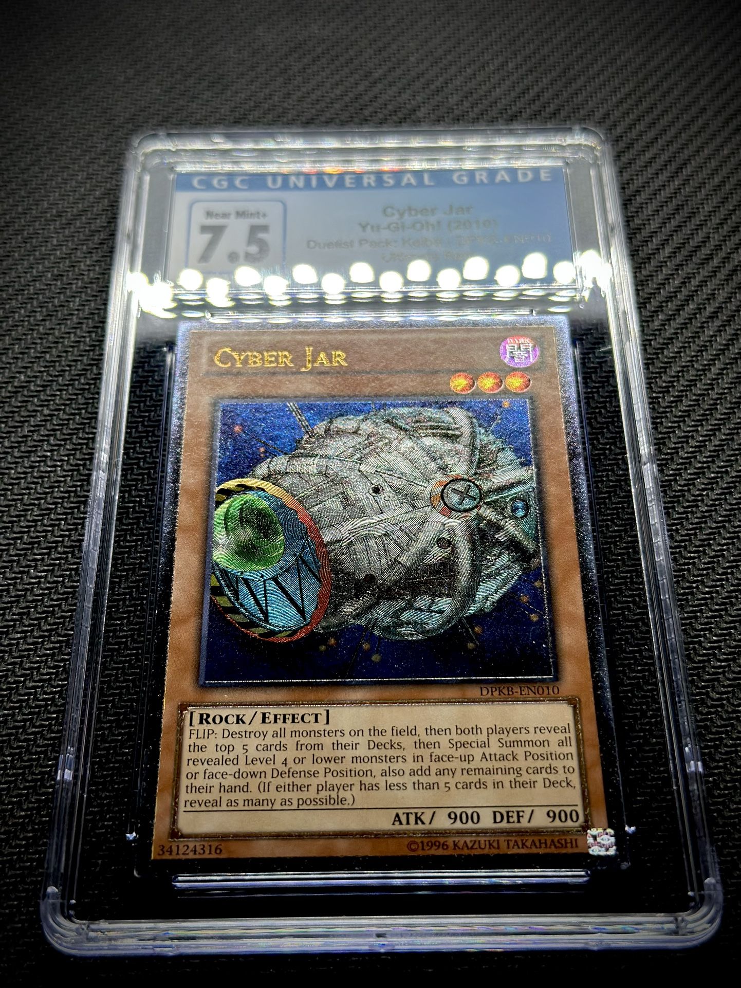 yugioh card cyber jar Amazon.com: YU-GI-OH! - Cyber Jar (BP01-EN002) - Battle Pack: Epic Dawn -  Unlimited Edition