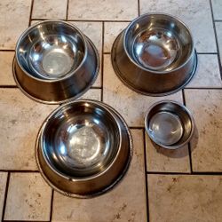 Stainless Steel Dog Bowls
