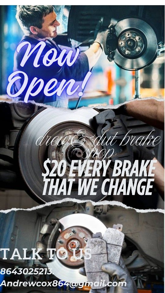 Do You Need Your Brakes Replaced? Lmk If You Do Please Contact Me For Questions