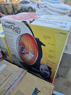Heater dish