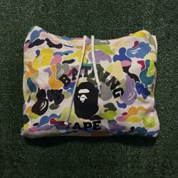 A Bathing Ape Multi Color Camo Hoodie