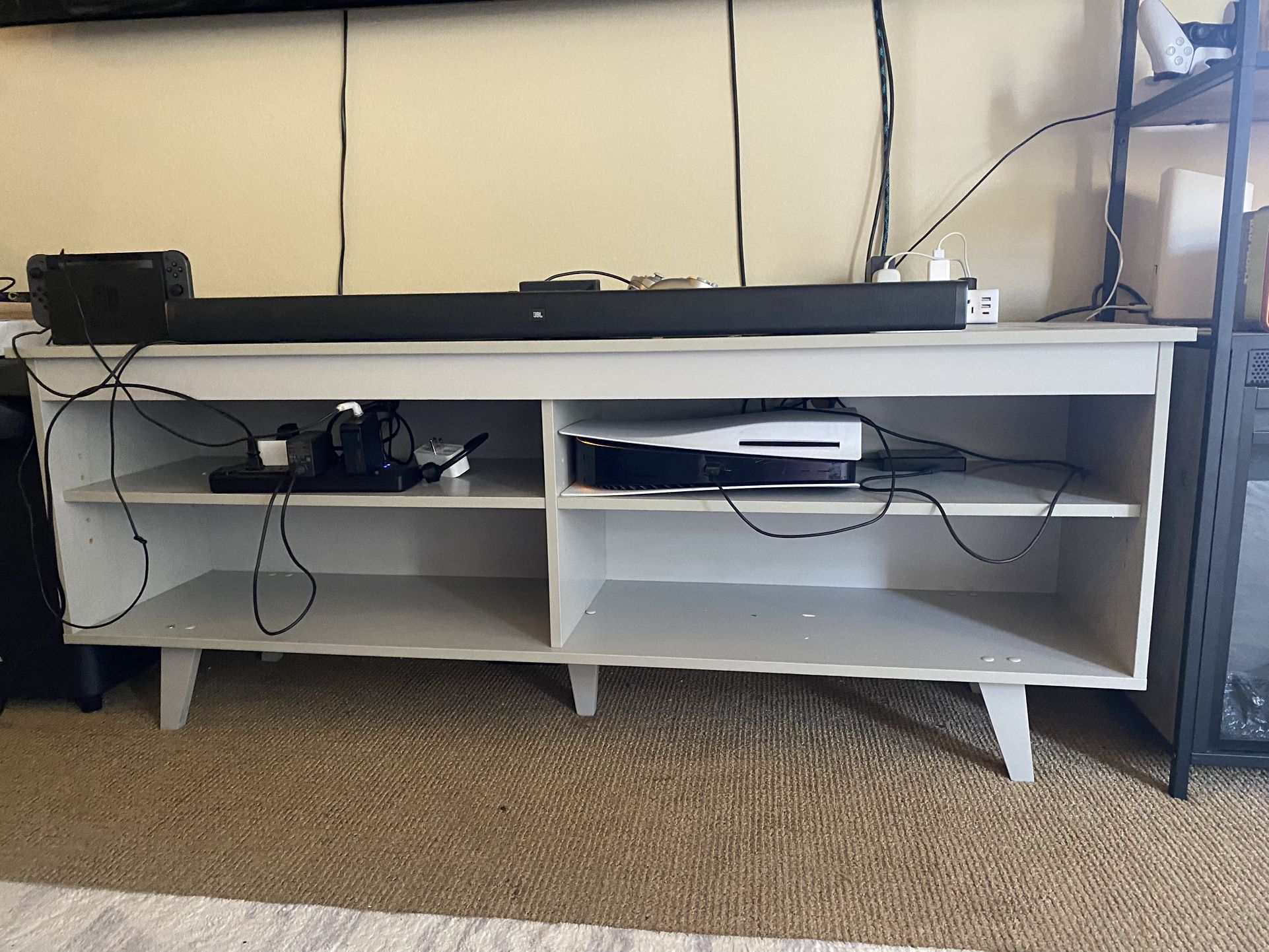 Modern Gray TV shelf / Console