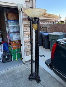 Large floor lamp
