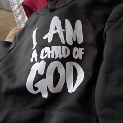 Size Small Thick Black Hoodie 