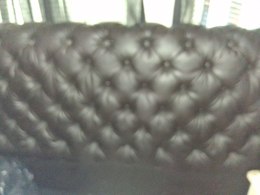 King Leather Headboard