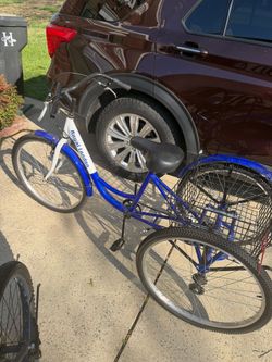 Royal London tricycle with basket