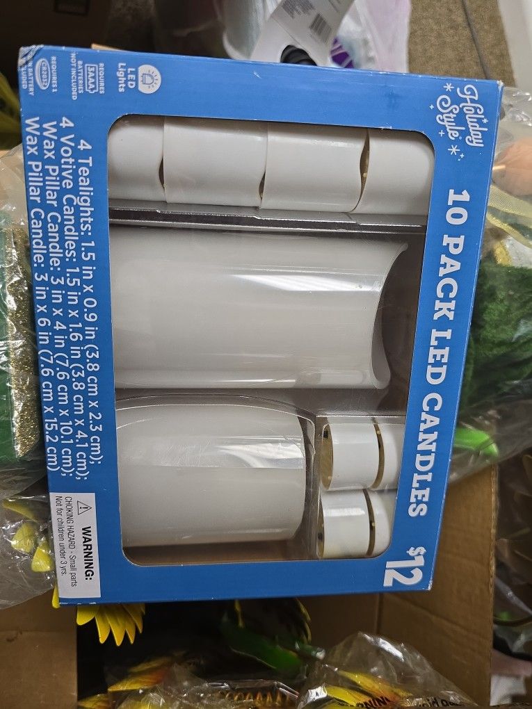 10 Pack Led Candles