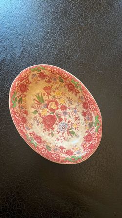 Vintage Dorchester Glazed Pottery - 1800's Berry Bowl
