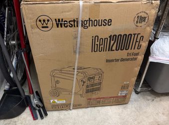 Igen12000TFC Westinghouse trifuel generator brand new in sealed box with factory warranty