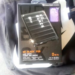 WD Black P10 Game Drive 2tb