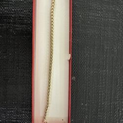 14K gold bracelet-8.5 inches