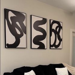 Black And White Wall Art (New)