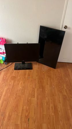 VIZIO Flat Screen Monitor and TV Bundle