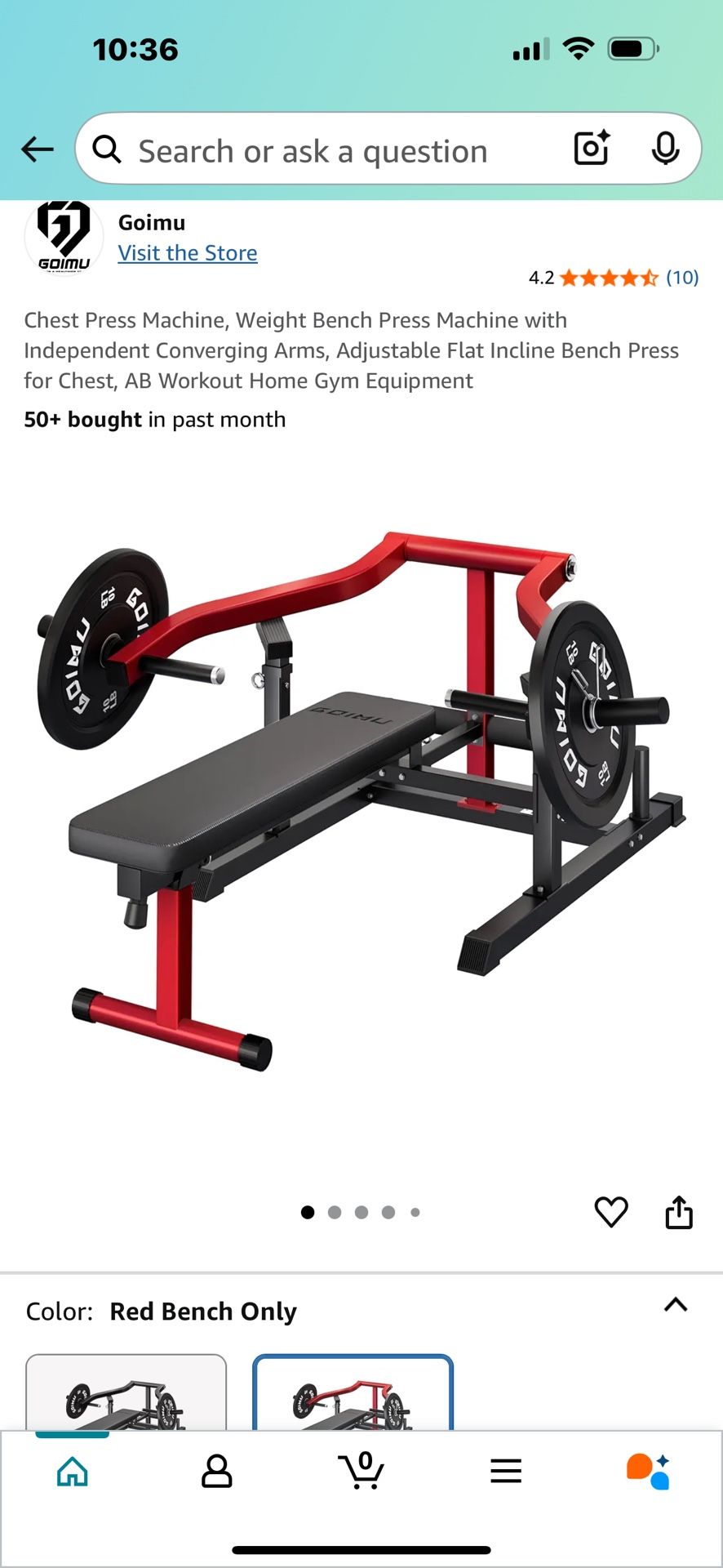 Bench Press Machine.