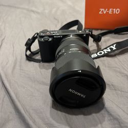 Sony ZV-E10 And Tamron 28-75mm F2.8  