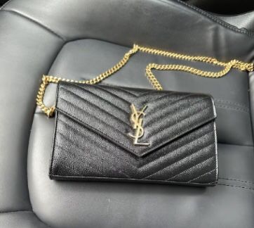 YSL black chain bag