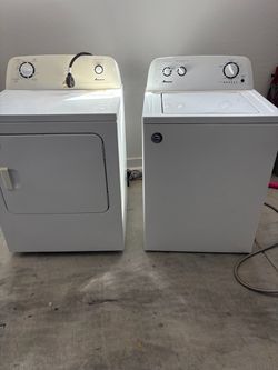 Washer and dryer