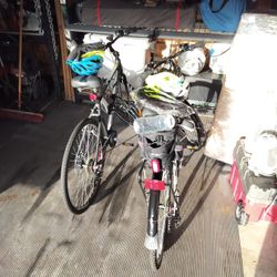 His And Hers Infinity Boss Road bikes Plus Accessories