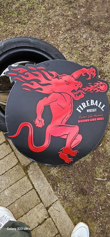 Fireball Sign