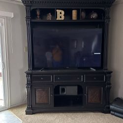 Entertainment Center Samsung TV  Included