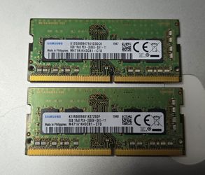 Samsung 16GB (2x8) DDR4/PC4 2666MHz SODIMM