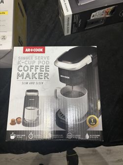 Slim And Sleek Single Serve k Cup Coffee Maker