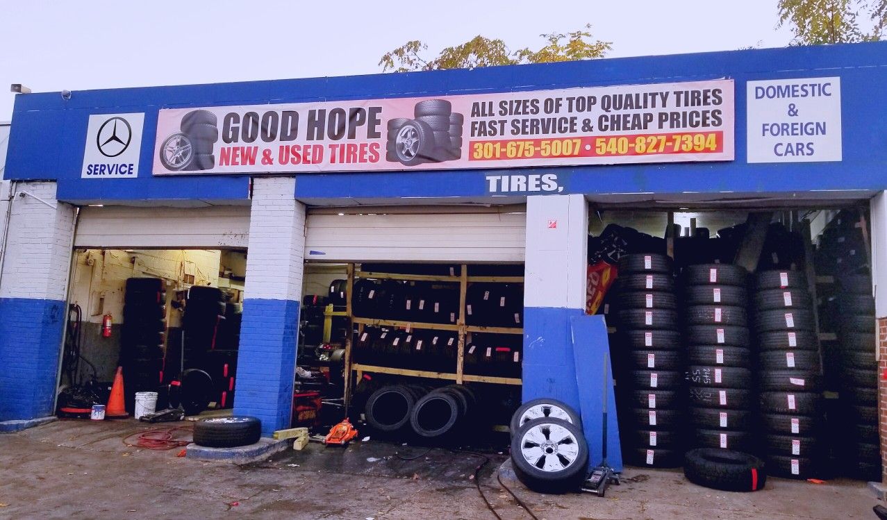 (BEST OFFER JUST FOR 2 DAYS) GOOD HOPE NEW AND USED TIRES