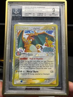 BGS 9 Crystal Guardian Charizard Reverse Holo