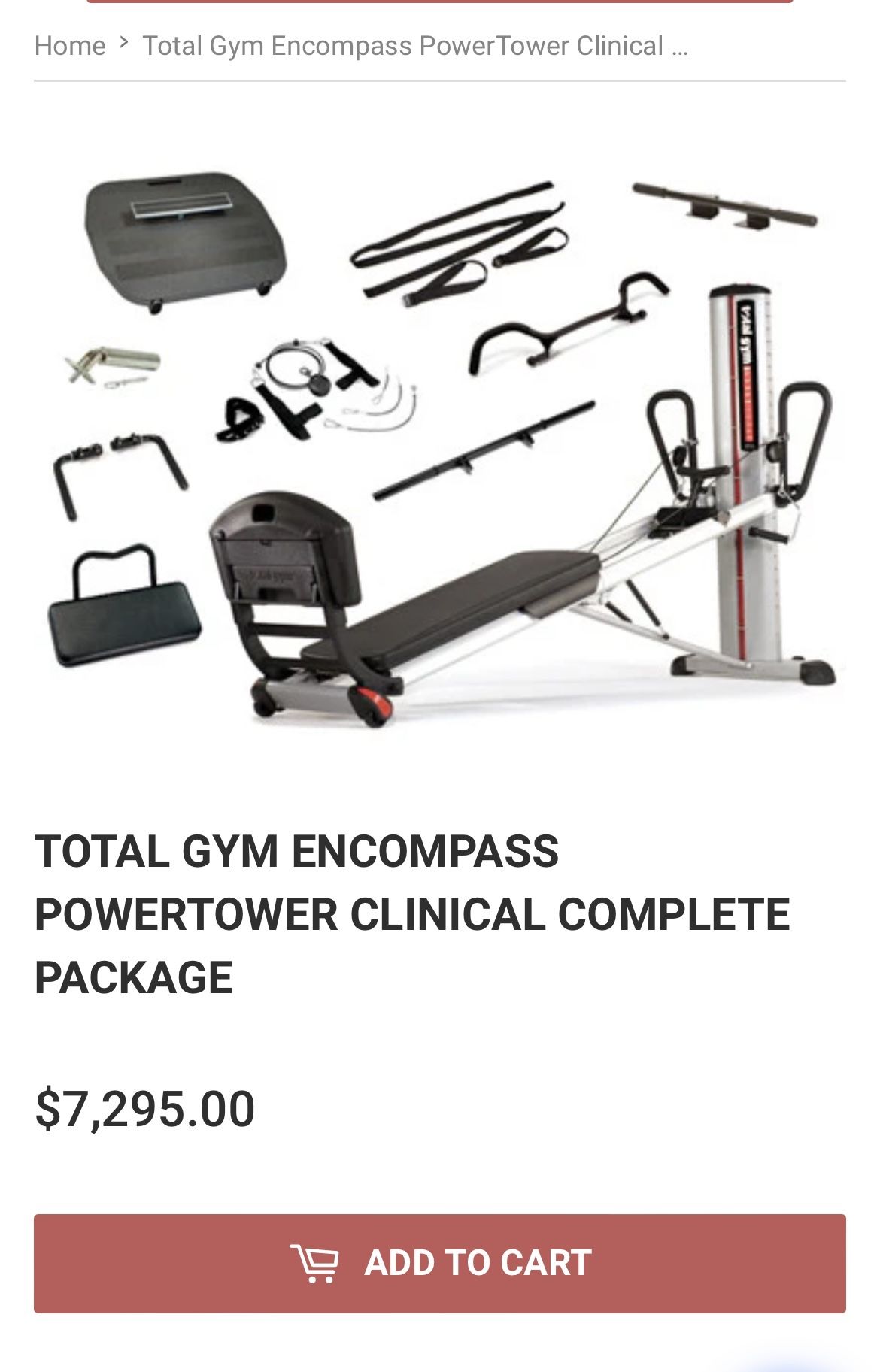 Total Gym Encompass Power Tower