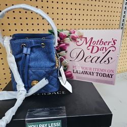 Versace Denim Purse
