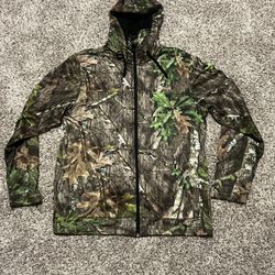 Mossy Oak Obsession Camo Full Zipper Hoodie Jacket NWTF  - M Turkey Hunting