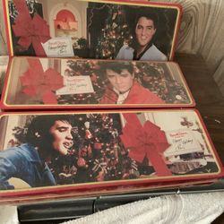 Pop Culture.. Vintage Elvis Candy Tins. $6 Each 