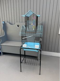 Cage for parakeets