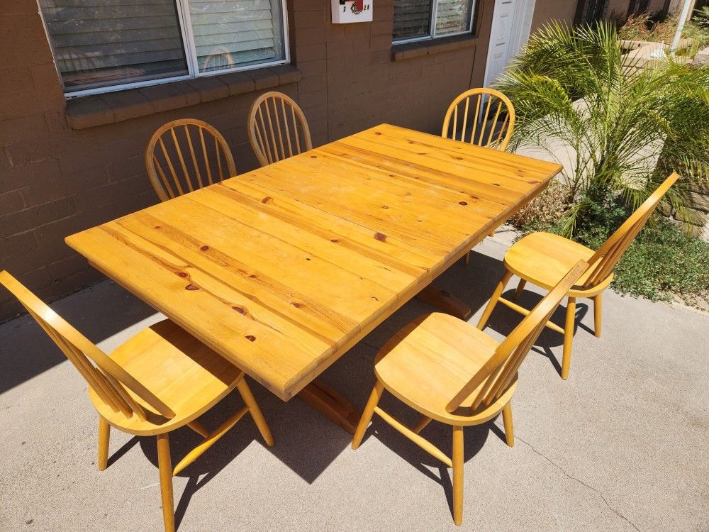 Wooden Dining Table Set