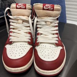 Jordan 1 Lost And Found 8/10 Condition No Box Size 9