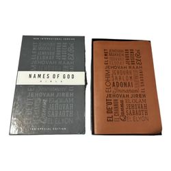 New International Version Names of God Special Edition Bible Faux Leather