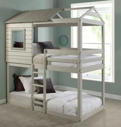 Fredrico Kids Twin Size Bunk Bed