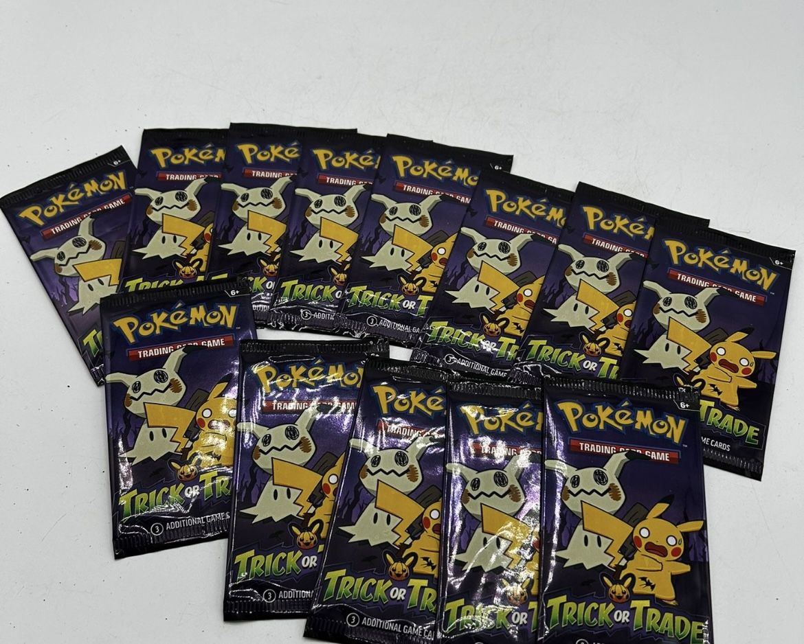 Rare Pokémon Card Packs (13 Packs)